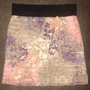 NWT Express ruffle skirt